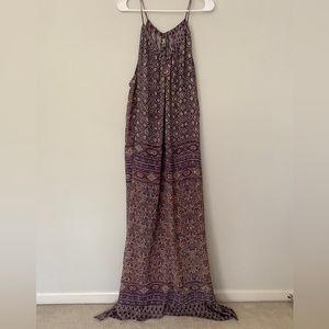 One September by Anthropologie Patterned Maxi Dress